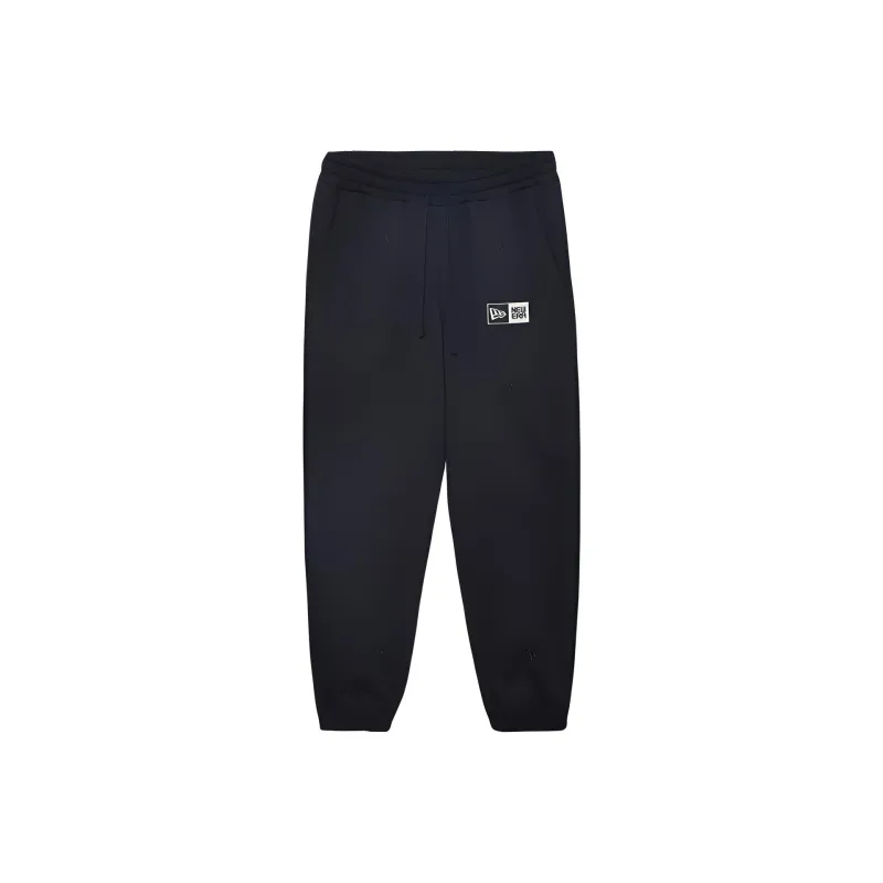 New Era Casual Pants Unisex Black-0