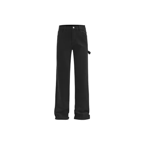 Red Bean Pants Jeans Mens Dark Blue