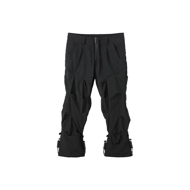 NORVINCY Western Outdoor Solid Color Casual Pants Unisex-0