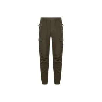 STONE ISLAND Compass Patch Tapered Leg Cargo Pants