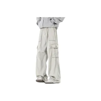 Ang2 Stu Cargo Pants Unisex Apricot