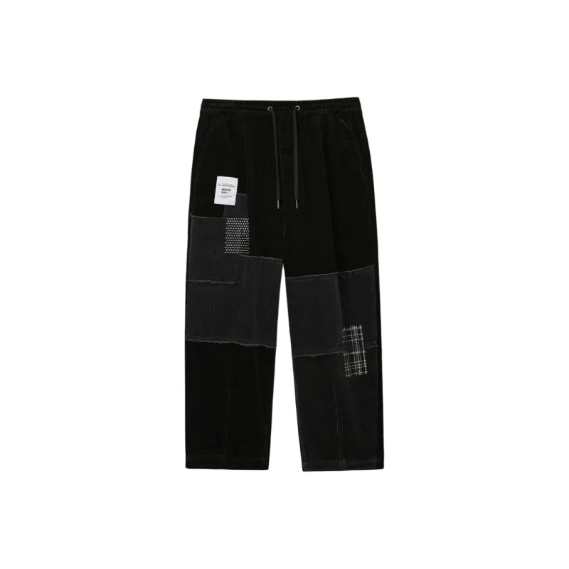 MUSIUM DIV Patchwork Corduroy Trousers-0