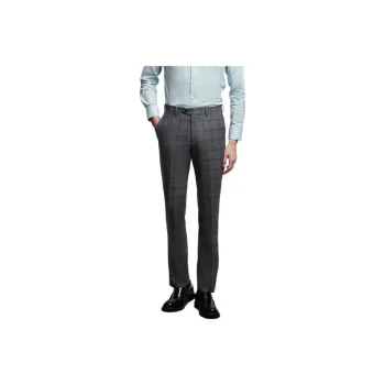 JODOLL Suit Trousers Men Gray