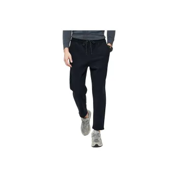 Dance With Wolves Casual Pants Men's Navy Blue