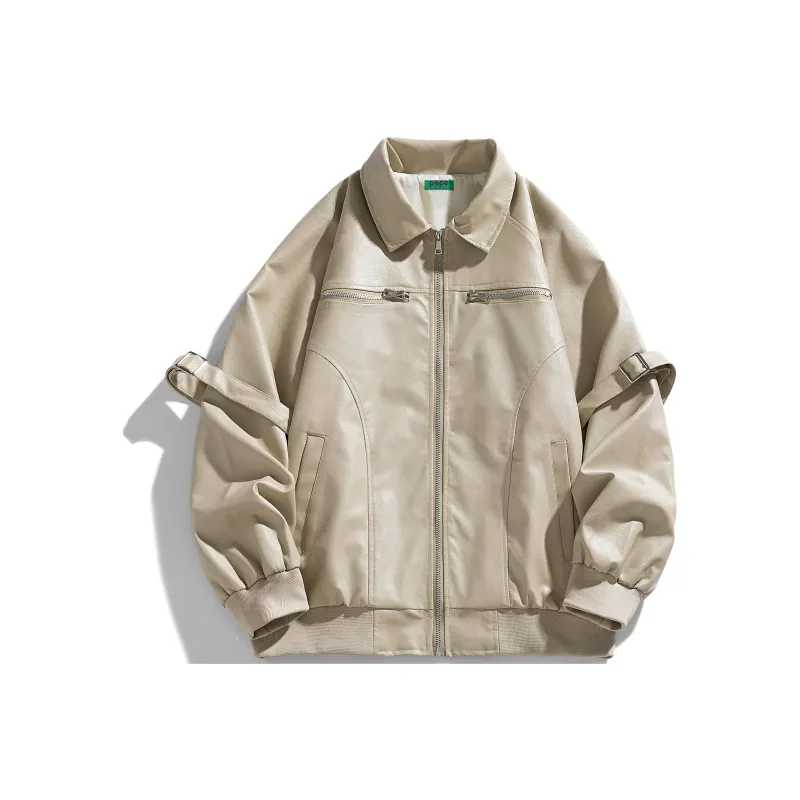 Pepe The Frog Leather Jacket Unisex-5