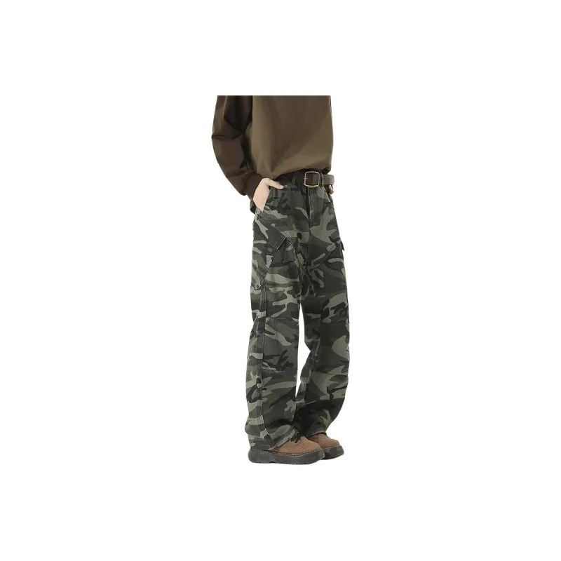 NEVER RULE Cargo Pants Unisex Army Green-0