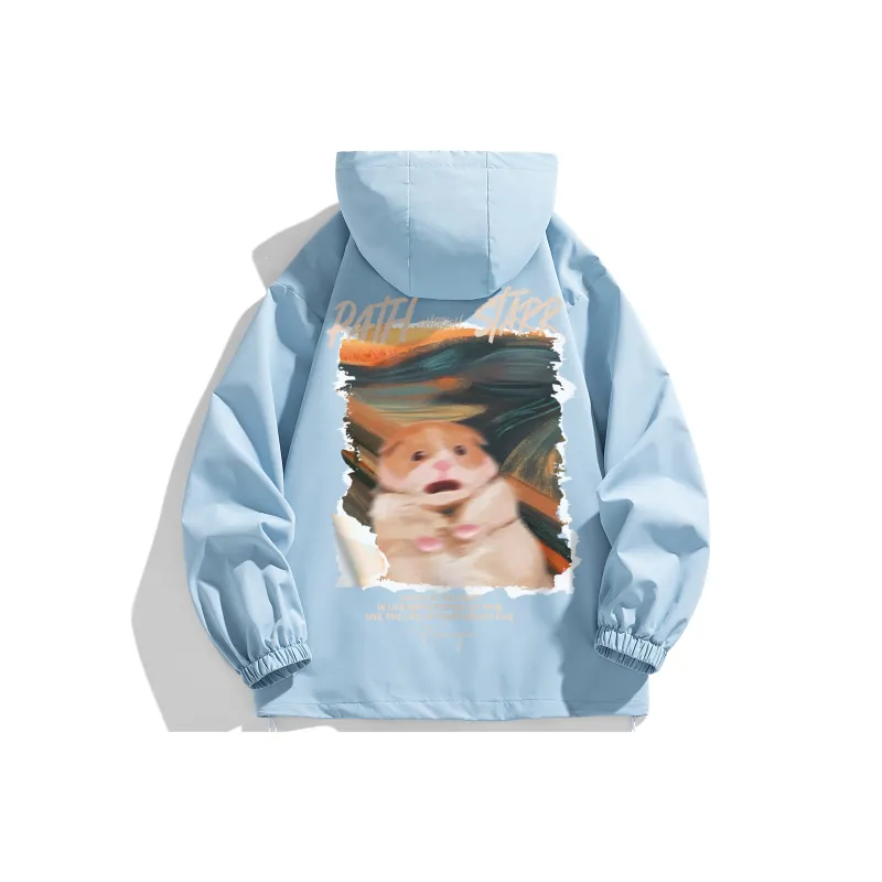 HUANQIU Jackets Unisex-17