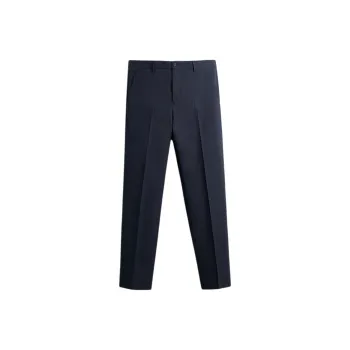 ZARA Suit Trousers Men Blue
