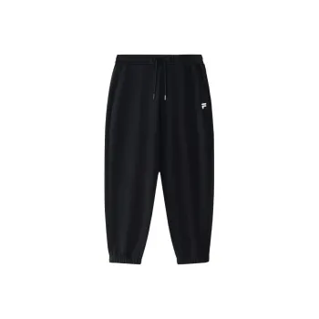 FILA FUSION Knitted Sports Pants Men's Jet Black