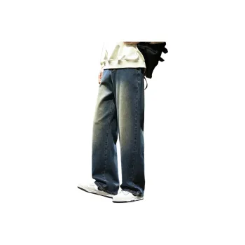 Tonlion Jeans Unisex Vintage Blue