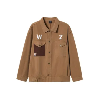WAYNEXZAVIER Jackets Men Khaki