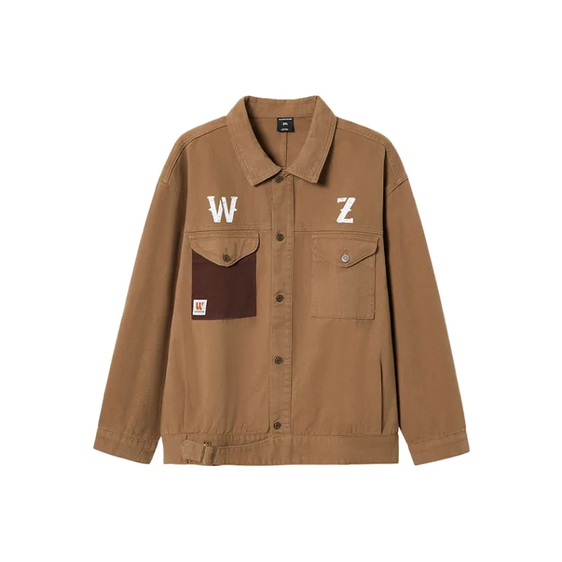 WAYNEXZAVIER Jackets Men Khaki-0