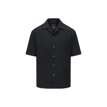 DIDIBOY Shirts Men Blue Plaid