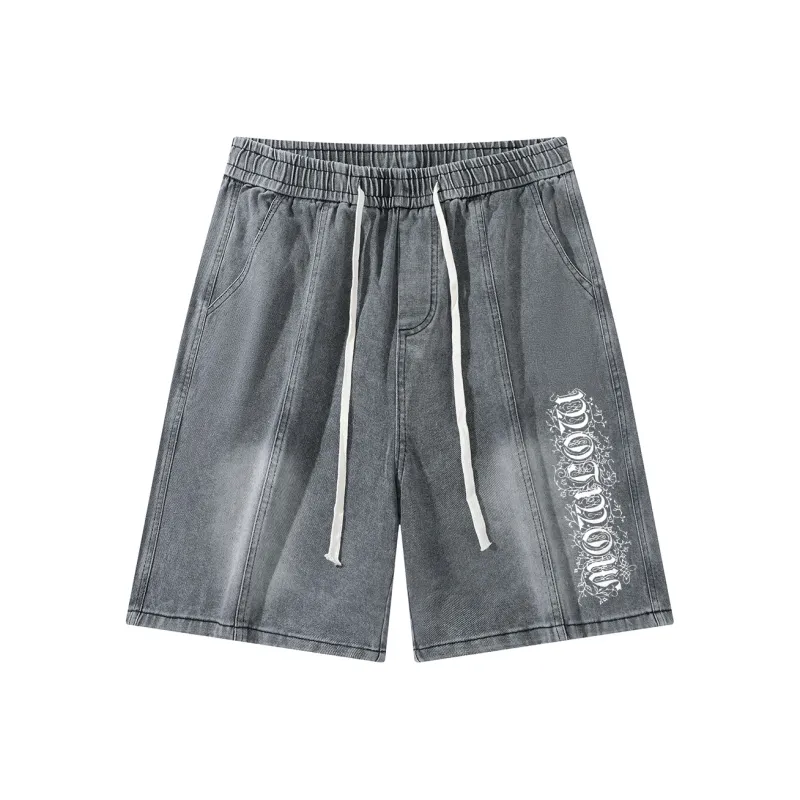 Mowlow Denim Shorts Unisex-3