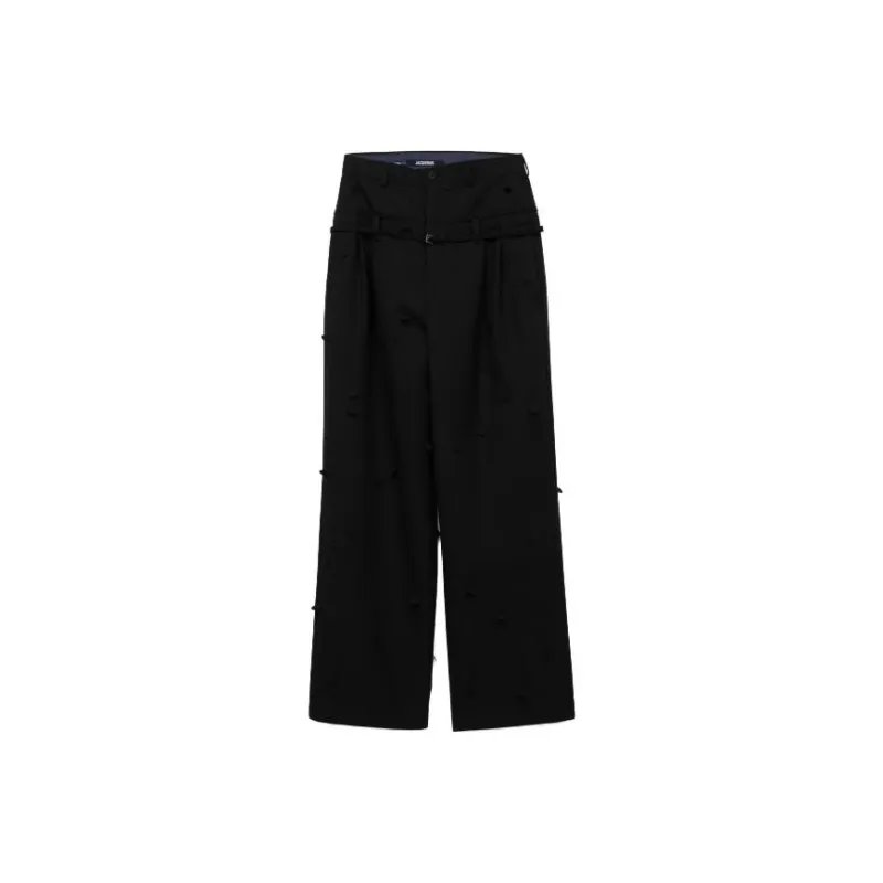 Jacquemus Le Pantalon Piccinni Brodé Suit Trouser Men's Black-0