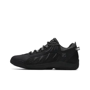FILA ADE Anti Slip Wear Resistant Low Top Casual Shoes Men's Black Gray