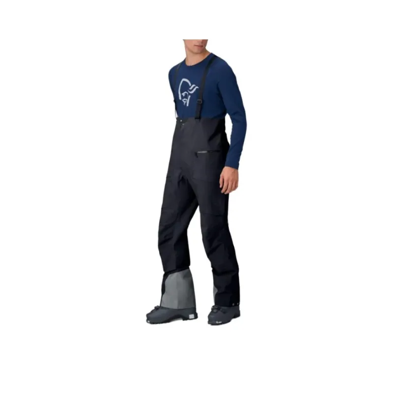 NORRONA Overalls Men Black-2