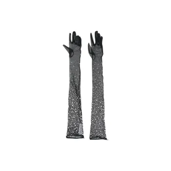 Alex Perry Polyamide Gloves Women's Black