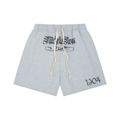 Mitchell & Ness Casual Shorts Unisex Gray