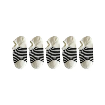 DAMOS·LOVE No Show Socks Women's 5 Pack