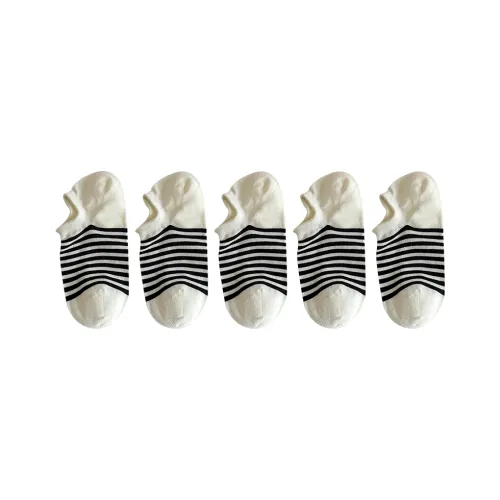 DAMOS·LOVE No Show Socks Women's 5 Pack