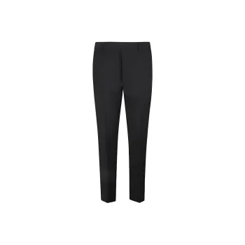 PRADA Logo Patch Tailored Trousers