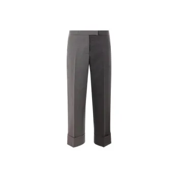 THOM BROWNE Colour Block Tapered Leg Trousers