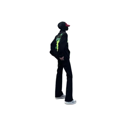 SALAXI Slip Resistant High Top Casual Shoes Mens Premium Black