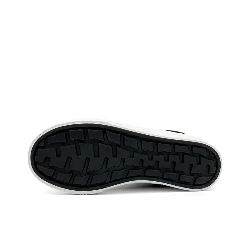 Mengsai Cushioning, Wear Resistant Low Top Canvas Shoes Men's Black-6