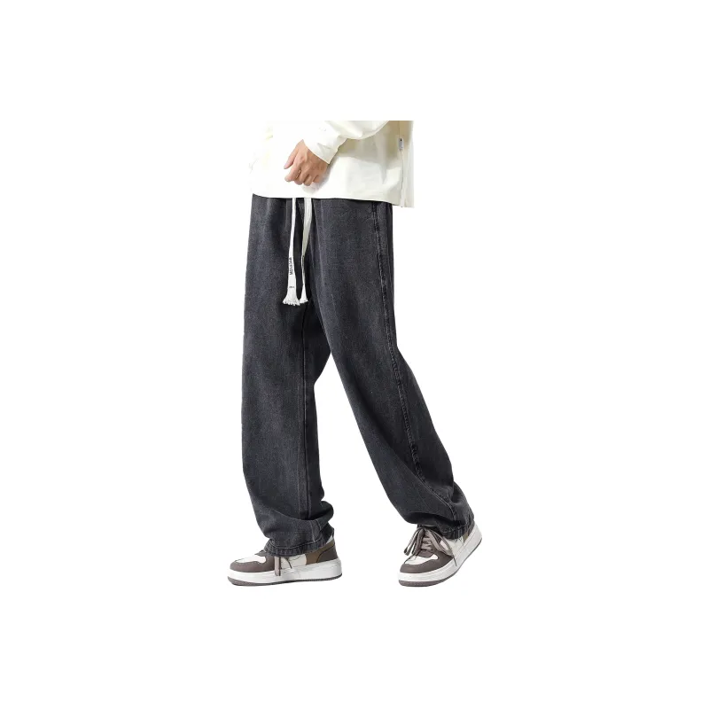 David Bakken Black Jeans Unisex-4