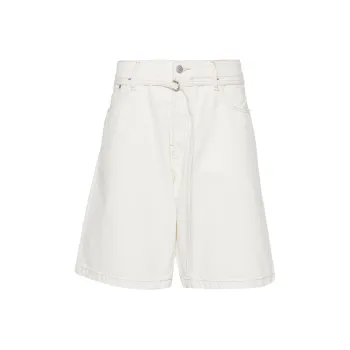 Acne Studios SS24 Denim Shorts Unisex Ecru