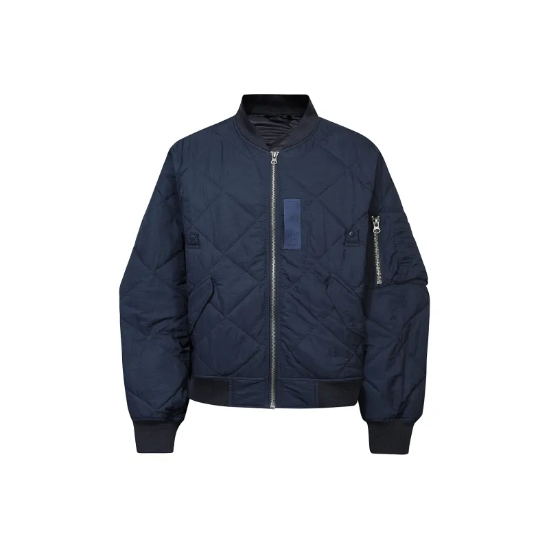 GUUKA TECH Puffer Jacket Unisex Navy Blue-0
