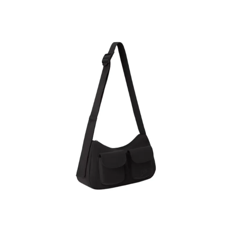 FILA FUSION Fabric Shoulder Bag XS Women's Black-1