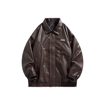 Jeep Leather Jackets Unisex