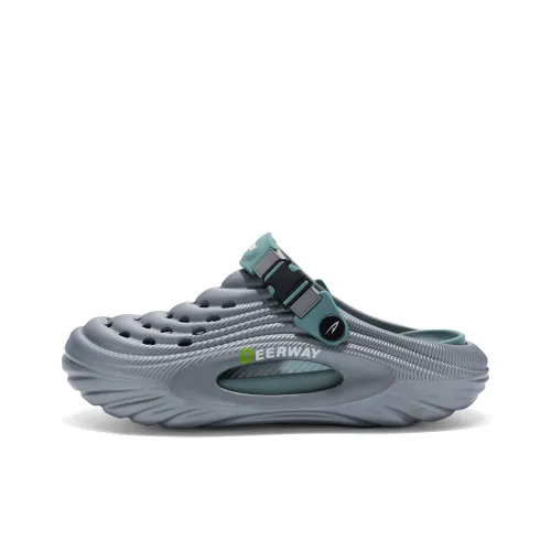 DEERWAY Clogs Men's Metallic Gray