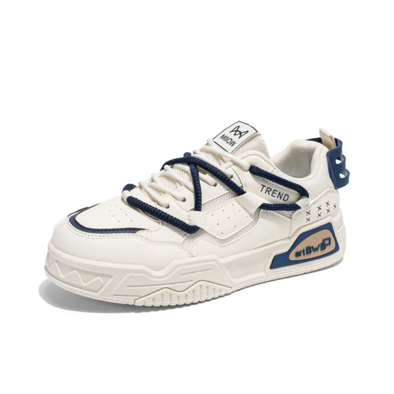 MIIOW Anti Slip Wear Resistant Low Top Skateboard Shoes Men's Box-1