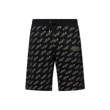 EVISU SS20 Loose Fit Shorts Men's Black