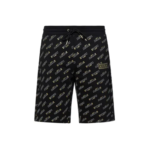 EVISU SS20 Loose Fit Shorts Men's Black