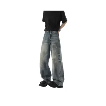 YATSI Jeans Unisex Vintage Blue