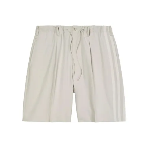 Y-3 Casual Shorts Men Light Gray