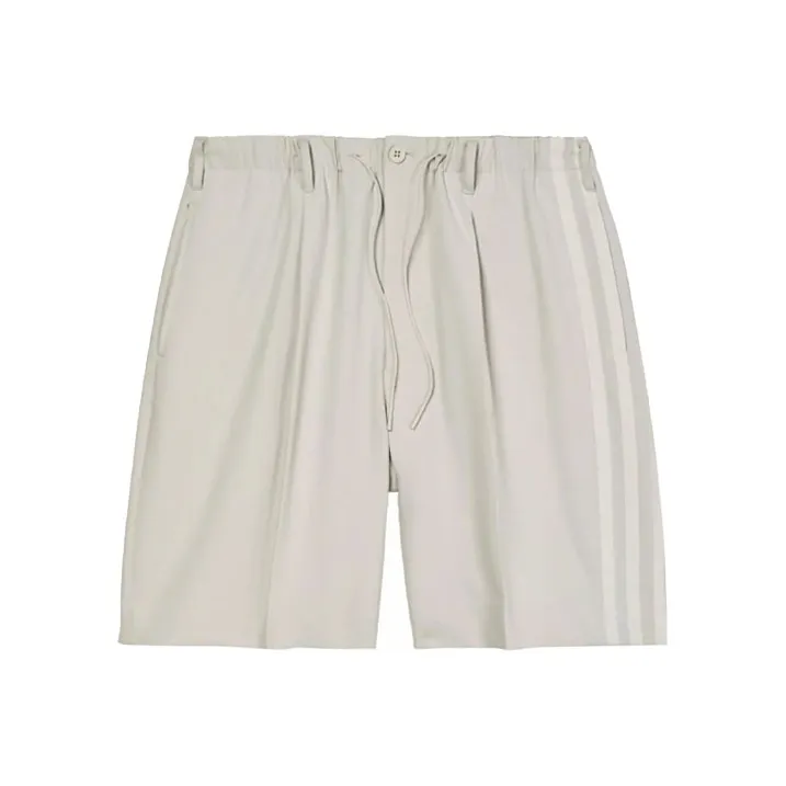 Y 3 Knee Length Shorts Men's Light Gray-0