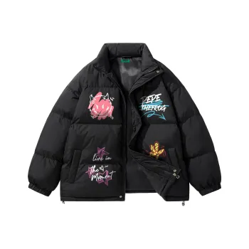 Pepe The Frog Puffer Jacket Unisex