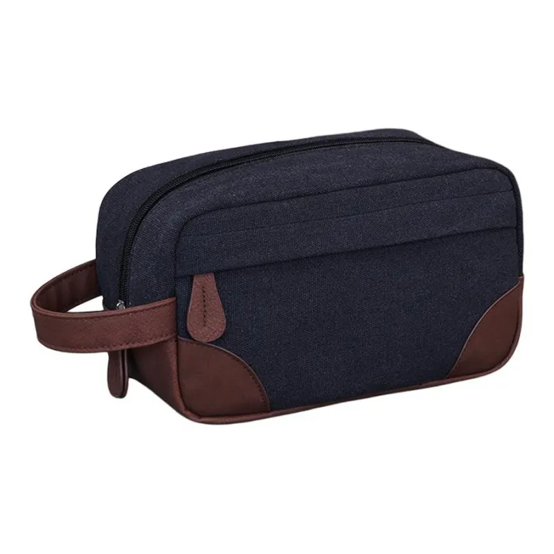 LETOO Canvas Toiletry Bag Men's Multicolor-0