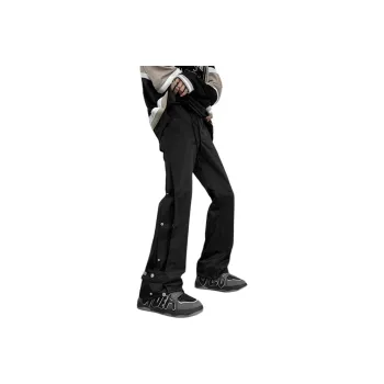 FA2LO Casual Pants Unisex Black