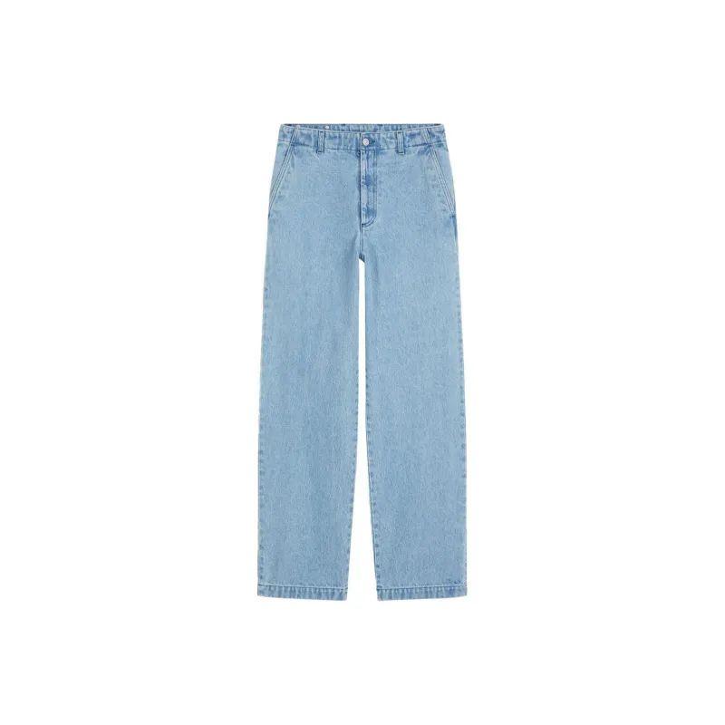 DRIES VAN NOTEN Phil Wide Leg Low Rise Jeans-0