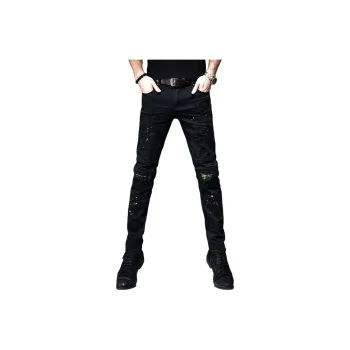 Devanro Jeans Men Black