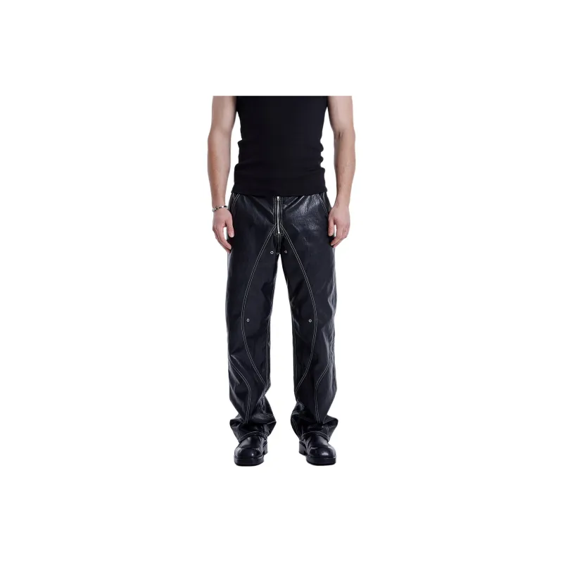 51percent Leather Pants Men's Black-0