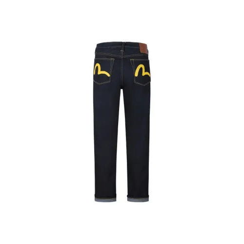 EVISU Jeans Men Denim Blue