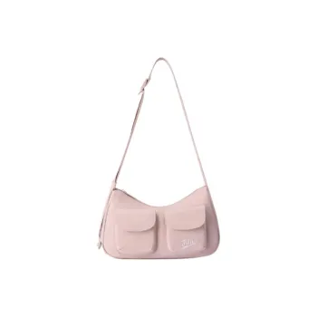 FILA FUSION Fabric Shoulder Bag XS Women's Light Pink