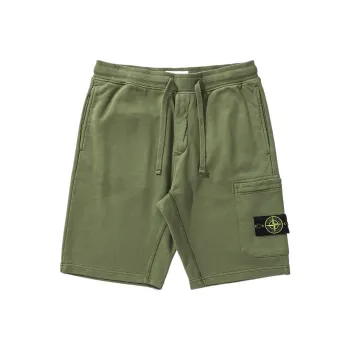 STONE ISLAND Logo patch Track Shorts